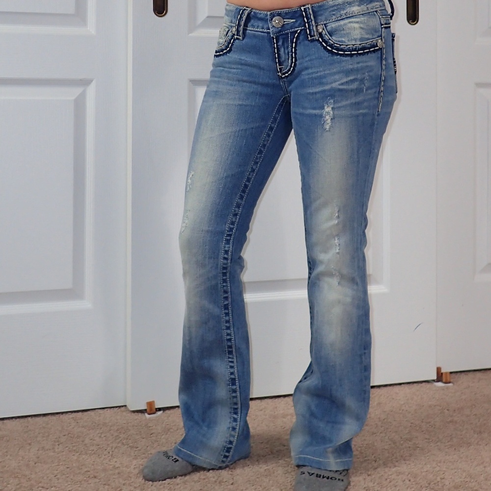 Miss Me Embroidered Jeans